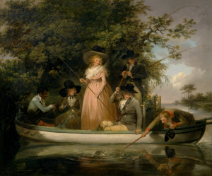 A Party Angling, by George Morland
