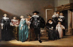 Pieter Codde - A Group Portrait of the Twent Family in an Interior
